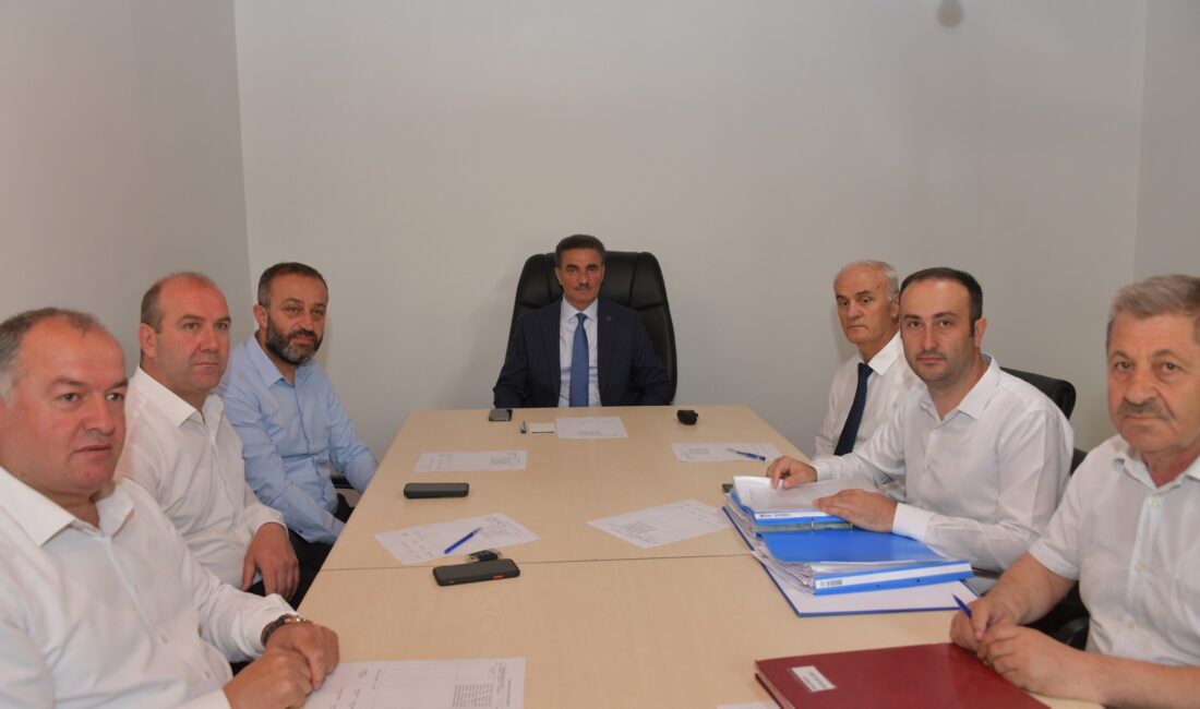 Gümüşhane İl Encümen Toplantısı, Vali Aydın Baruş başkanlığında İl Genel