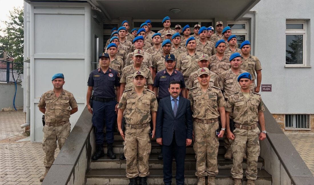 Kelkit Kaymakamı Mahmut Sami Yılmaz, ilçe genelindeki güvenlik ve asayiş