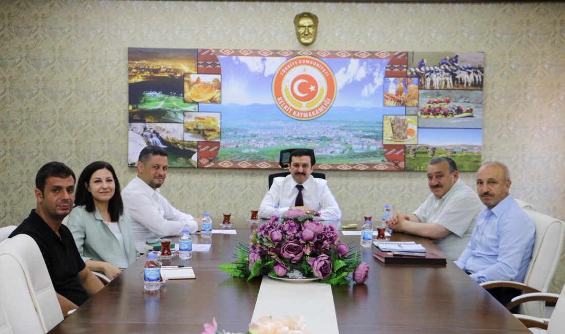 Kaymakamımız Sn. Mahmut Sami Yılmaz’ın öncülüğünde, Kelkit Organize Sanayi Bölgesi’ne