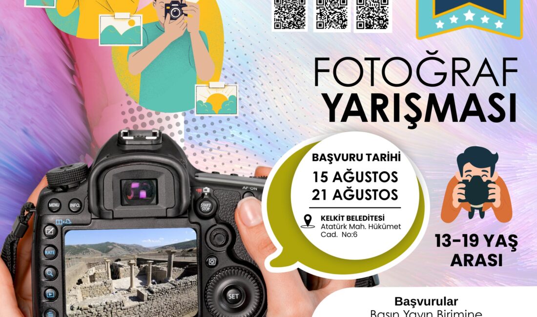 Kelkit Belediyesi, “Yaz Seninle Güzel” etkinlikleri kapsamında 13-19 yaş arası