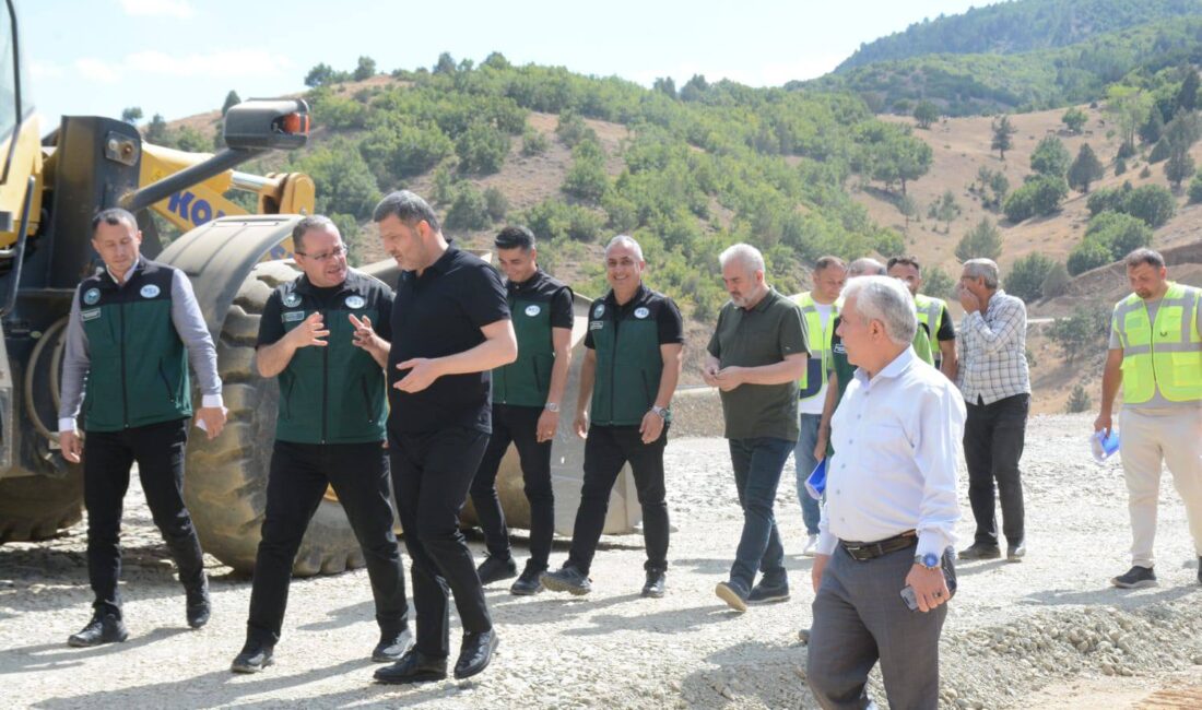 Gümüşhane Milletvekili Celalettin Köse, İl Başkanı Mehmet Emin Erdoğdu, DSİ