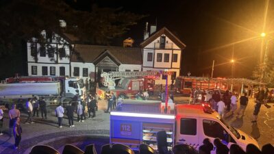 Gümüşhane’nin Eski Süleymaniye Mahallesi’nde bulunan Süleymaniye Uygulama Oteli'nde gece saatlerinde