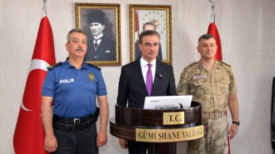 Vali Baruş: “Her şey Gümüşhane’nin huzuru için”