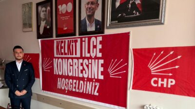 CHP Kelkit İlçe Başkanlığına Mesut Gülseven Seçildi Kelkit’te Cumhuriyet Halk Partisi (CHP) İlçe Başkanlığına Mesut Gülseven seçildi.