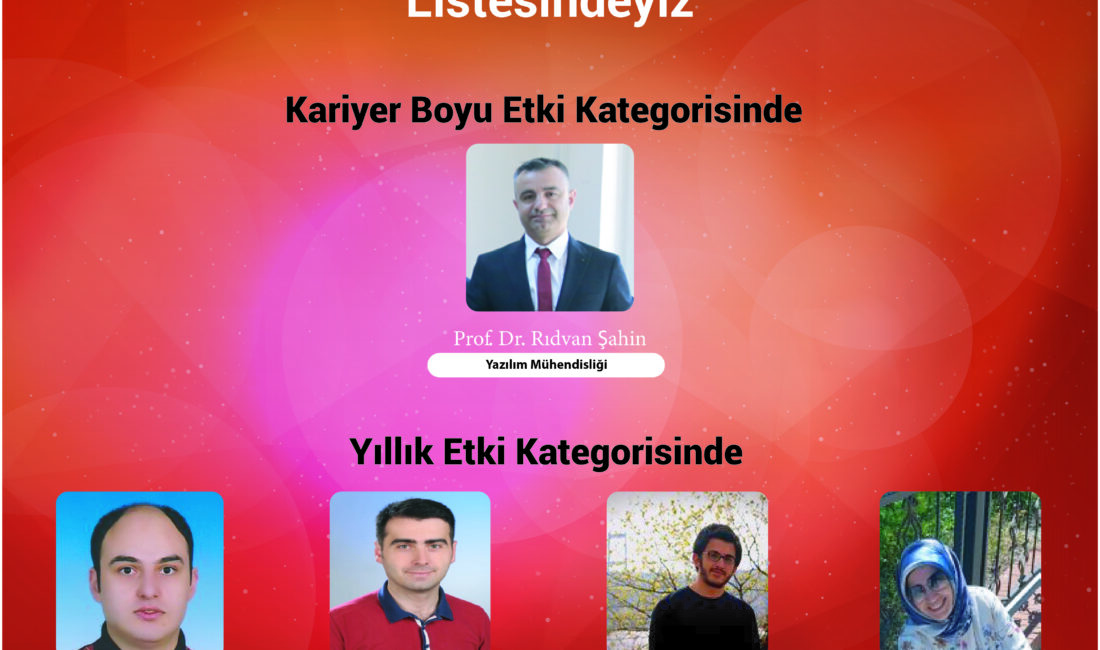 Gümüşhane Üniversitesi’nden 5 Akademisyen Dünyanın En Etkili Bilim İnsanları Listesinde