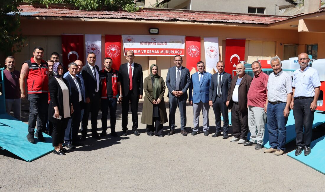 Gümüşhane İl Tarım ve Orman Müdürlüğü tarafından hazırlanan ve Doğu