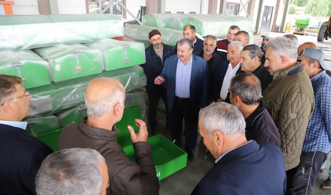 Kelkit Kaymakamı Mahmut Sami Yılmaz, Belediye Başkanı Ünal Yılmaz ve