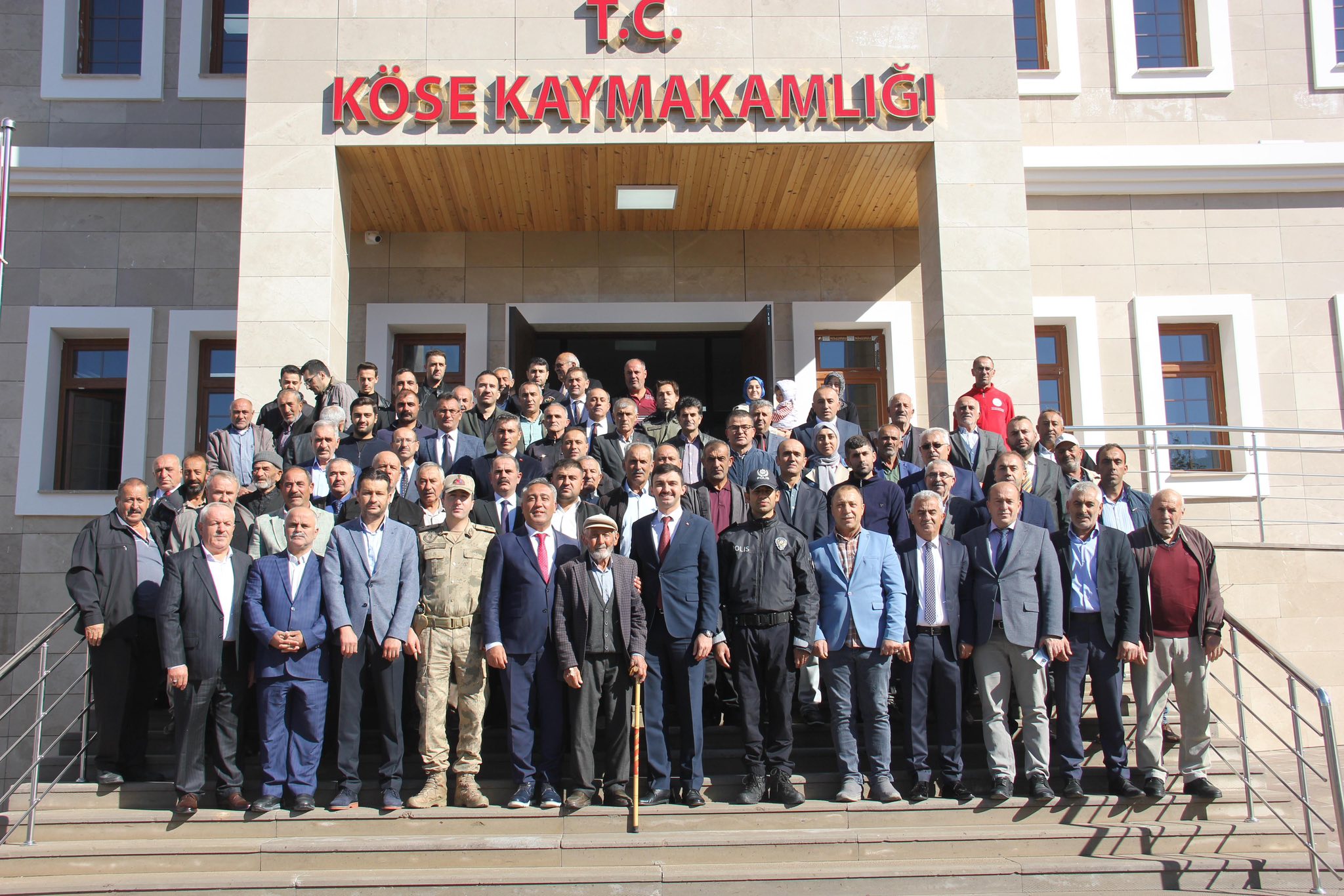 Köse’de yapımı tamamlanan Yeni Hükümet Konağı, 22 Eylül 2025 tarihi
