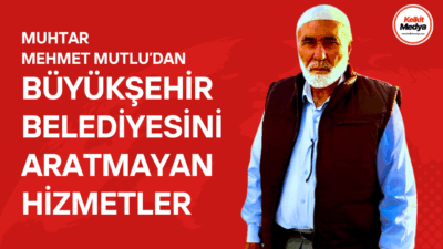 Gümüşhane’nin Kelkit ilçesine bağlı Sarışeyh Köyü’nün yeni muhtarı Mehmet Mutlu,