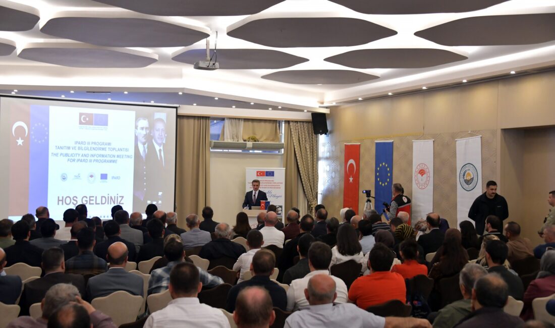 Gümüşhane’de IPARD III Tanıtım ve Bilgilendirme Toplantısı Ramada Otel’de gerçekleştirildi.