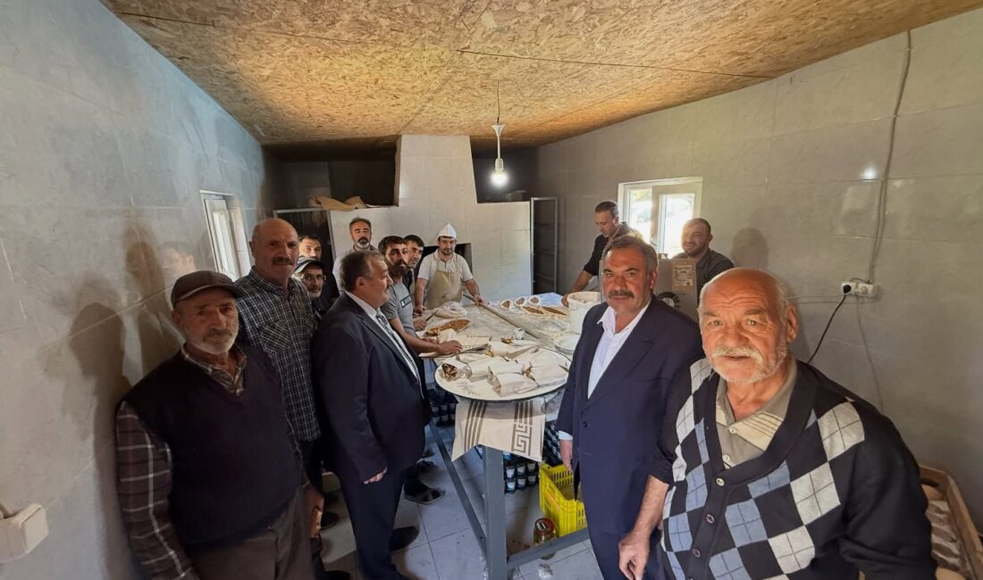 Kelkit’in Yeniyol (pöske) Köyünde yapımı tamamlanan köy fırını düzenlenen törenle