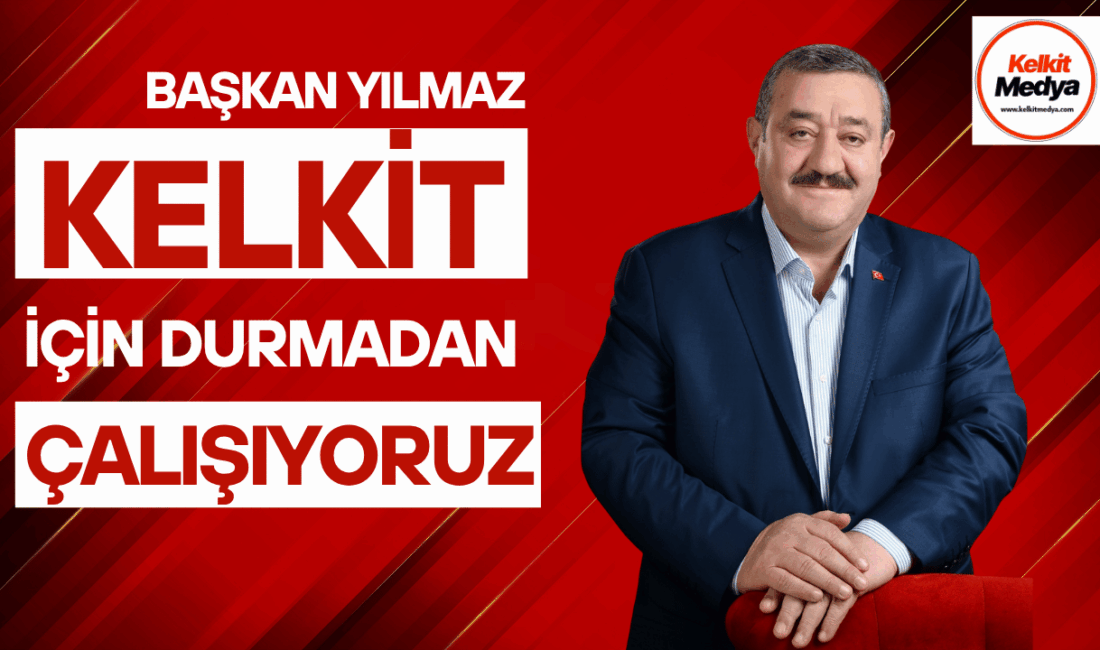 Kelkit Belediye Başkanı Ünal Yılmaz, ilçeye yeni yatırımlar kazandırmak, devam