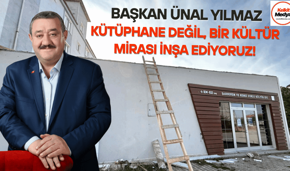 Kelkit Belediyesi, ilçeye değer katacak yeni bir projeyi daha hayata
