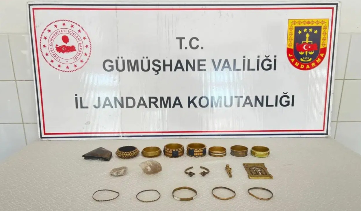 Kelkit ilçe Jandarma ekiplerince düzenlenen operasyonda, bir kişinin evinde 18