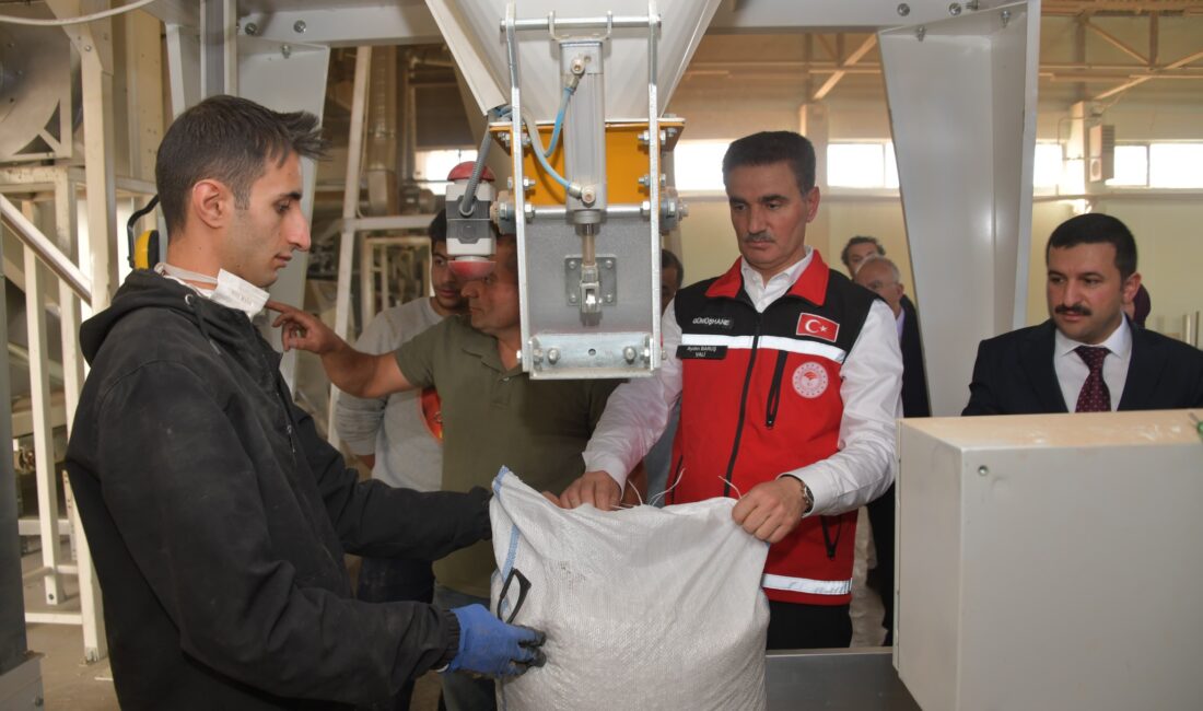 Gümüşhane Valisi Aydın Baruş, Kelkit ilçesinde gerçekleştirilen coğrafi işaretli Kelkit