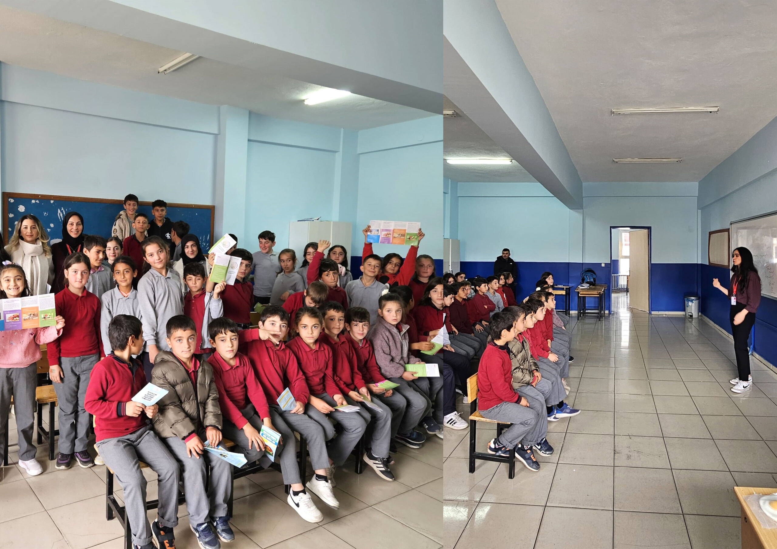 Kelkit İlçe Sağlık Müdürlüğü tarafından yürütülen “Sağlıklı Yarınlara, Sağlıklı Büyüyerek”