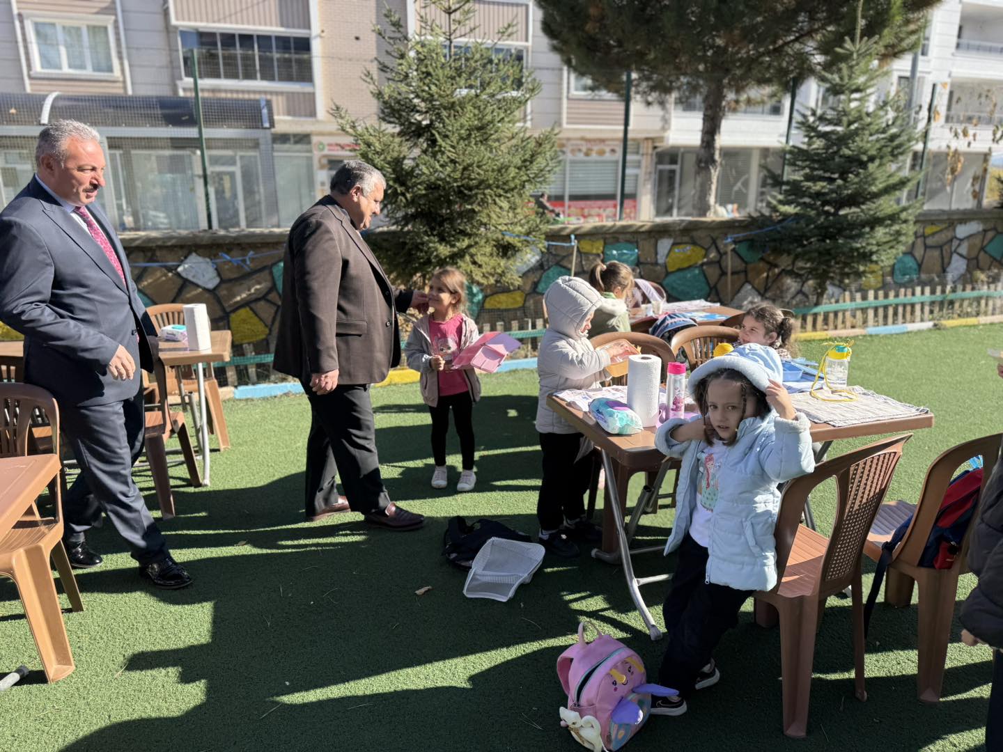 Kelkit’te, Ülker ve Kemalettin Başar Anaokulu tarafından düzenlenen “Filistin Kermesi”