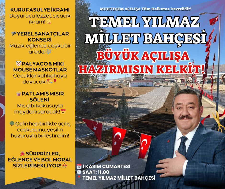 Kelkit Belediyesi tarafından ilçeye kazandırılan Temel Yılmaz Millet Bahçesi, modern