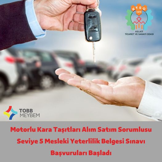 Kelkit Ticaret ve Sanayi Odası (TSO), ikinci el motorlu kara