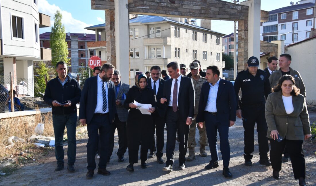Gümüşhane Valisi Aydın Baruş, Şiran ilçesini ziyaret ederek yürütülen çalışmalar