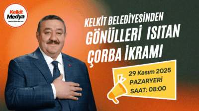 Kelkit Belediyesi, sosyal belediyecilik anlayışı kapsamında yarın Cumartesi Pazarı’nda vatandaşlara