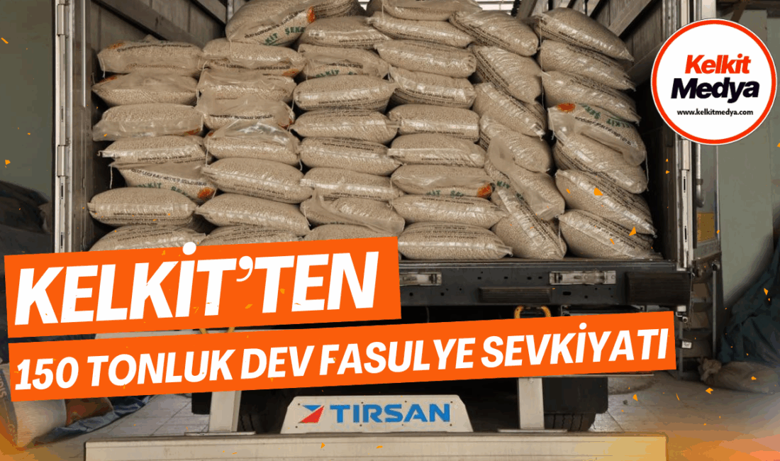 Kelkit Şeker Fasulyesi Ulusal Pazarda Kelkit’te tarımsal üretimi güçlendirecek önemli bir adım daha atıldı.