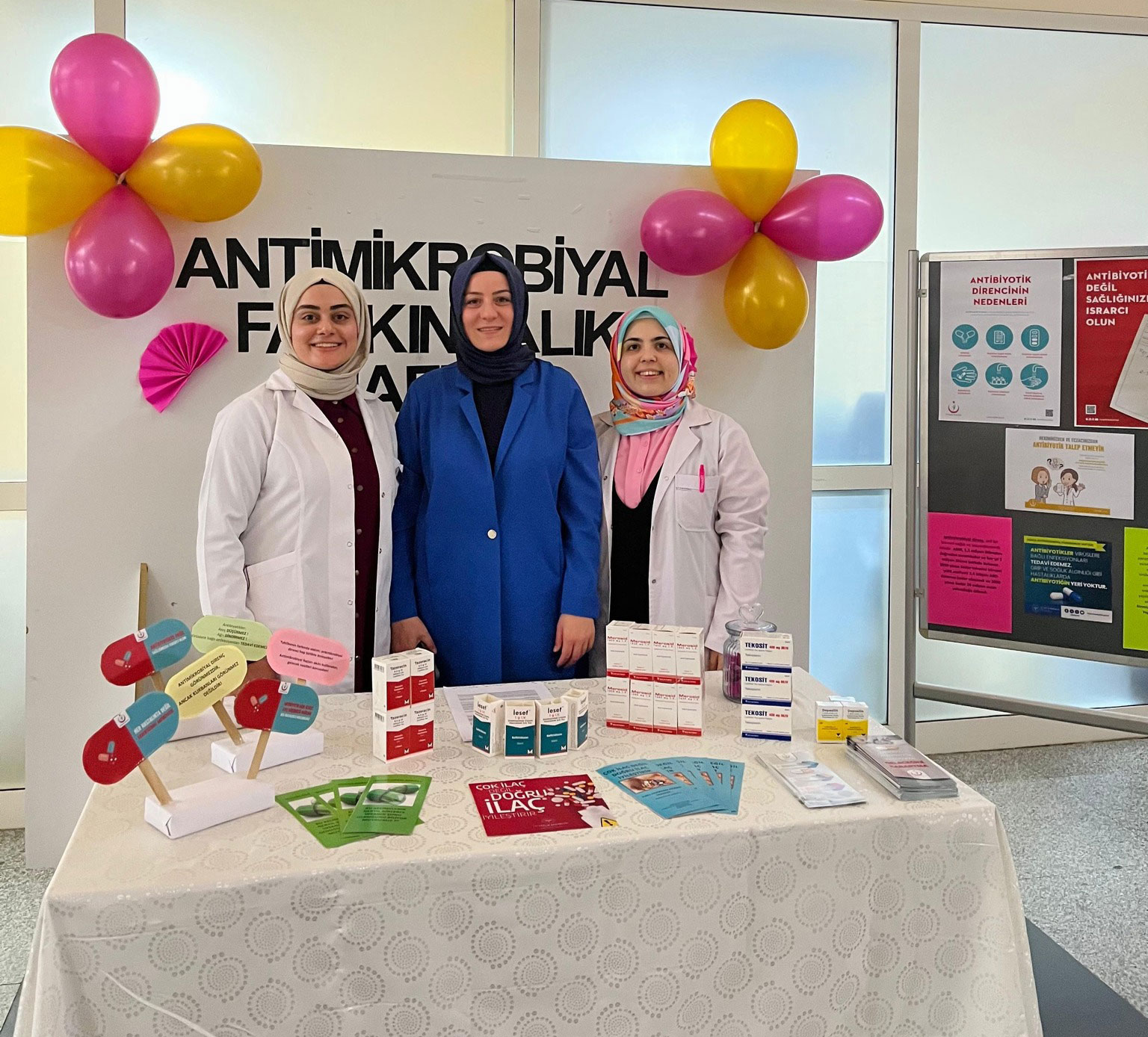 Kelkit Devlet Hastanesinde Antimikrobiyal Direnç Farkındalığı Kelkit Devlet Hastanesi, her yıl 18–24 Kasım tarihleri arasında kutlanan