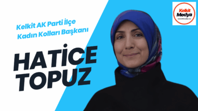 AK Parti Kelkit İlçe Kadın Kolları Başkanlığına Hatice Topuz Atandı AK Parti Kelkit İlçe Kadın Kolları Başkanlığı görevine Hatice Topuz