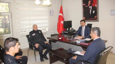 Köse Kaymakamı İbrahim Pelit, ilçe genelindeki kamu kurumlarında denetim ve