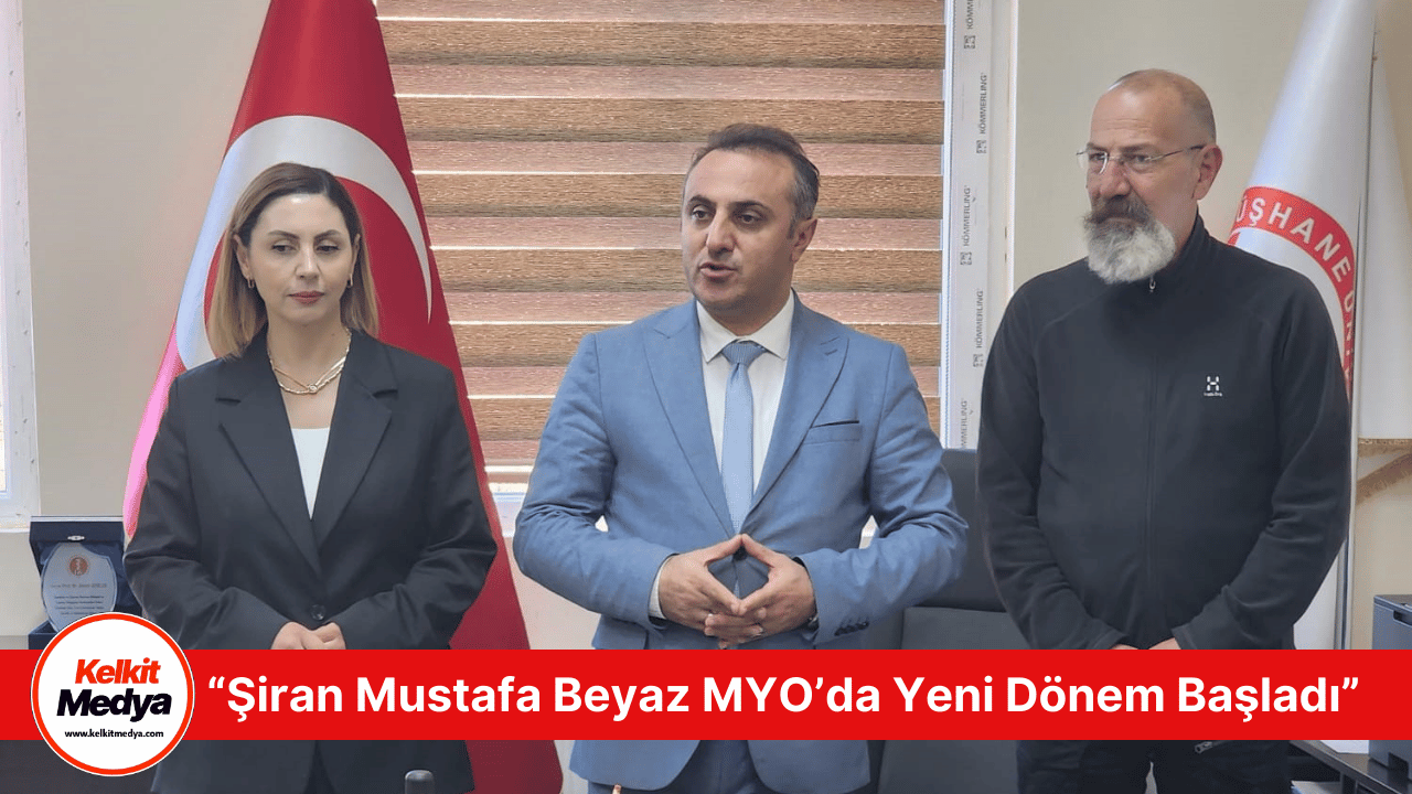 Şiran Mustafa Beyaz MYO’da Devir Teslim Töreni Gerçekleştirildi Gümüşhane Üniversitesi Şiran Mustafa Beyaz Meslek Yüksekokulu’nda müdürlük görevinde devir
