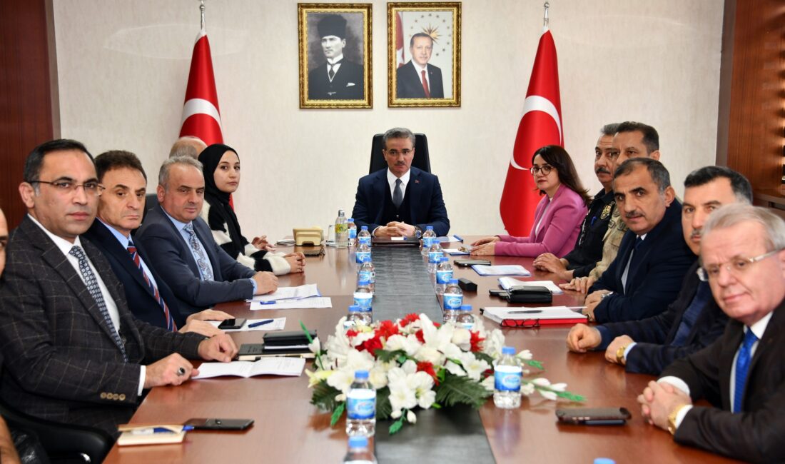 Gümüşhane İl Hayvanları Koruma Kurulu Toplantısı, Valilik Toplantı Salonu’nda kurul