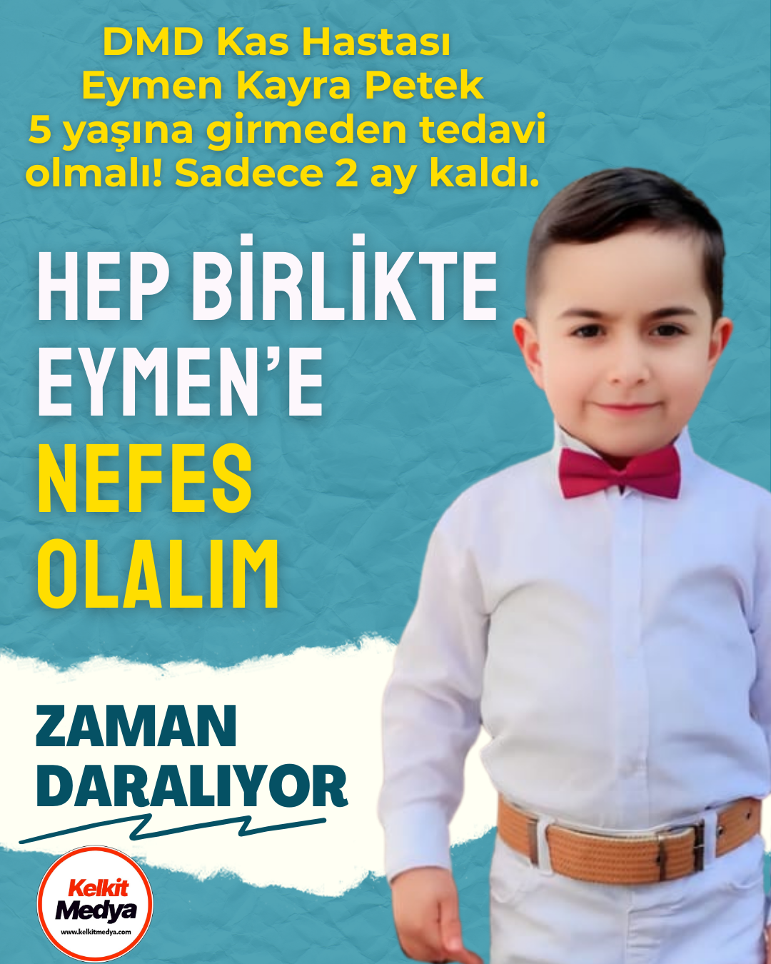 Kelkit’te yaklaşık bir buçuk yıldır devam eden DMD (Duchenne Musküler