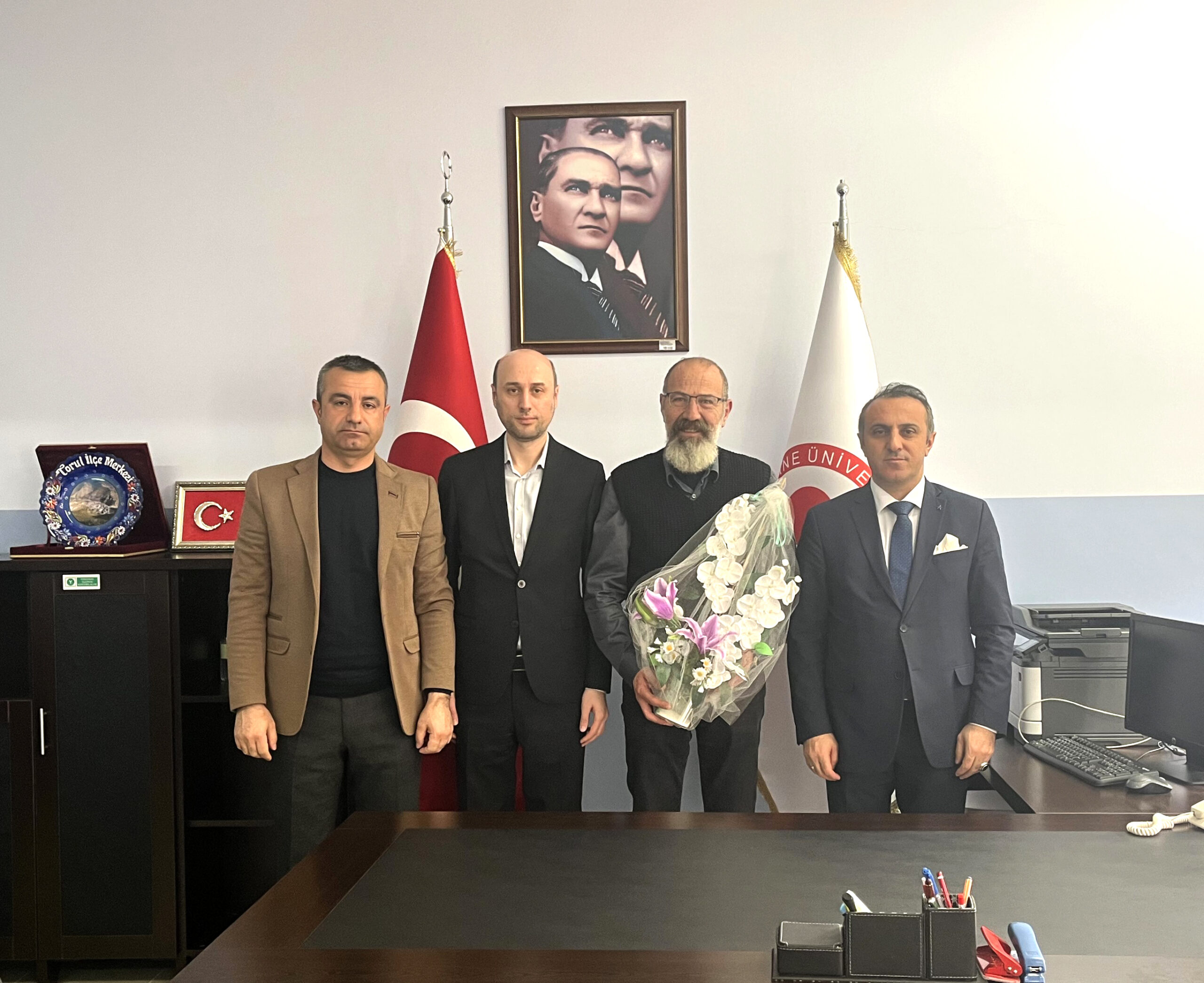 Gümüşhane Üniversitesi bünyesinde faaliyet gösteren Torul Meslek Yüksekokulu’nda devir teslim