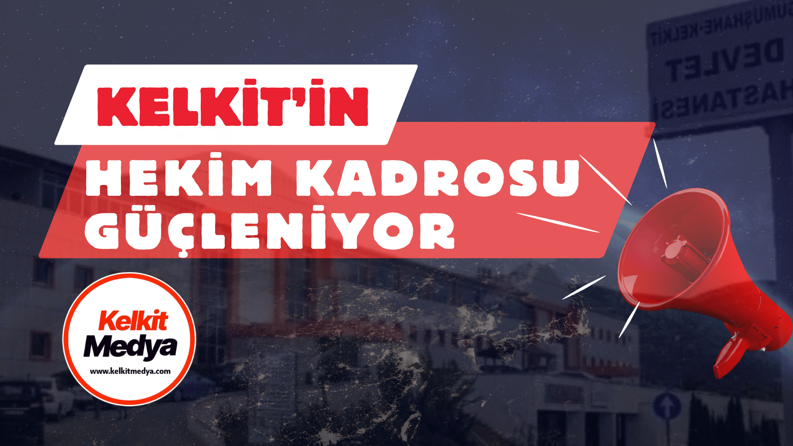 Kelkit Devlet Hastanesi’nde mevcut branşlara yapılan yeni hekim görevlendirmeleriyle sağlık