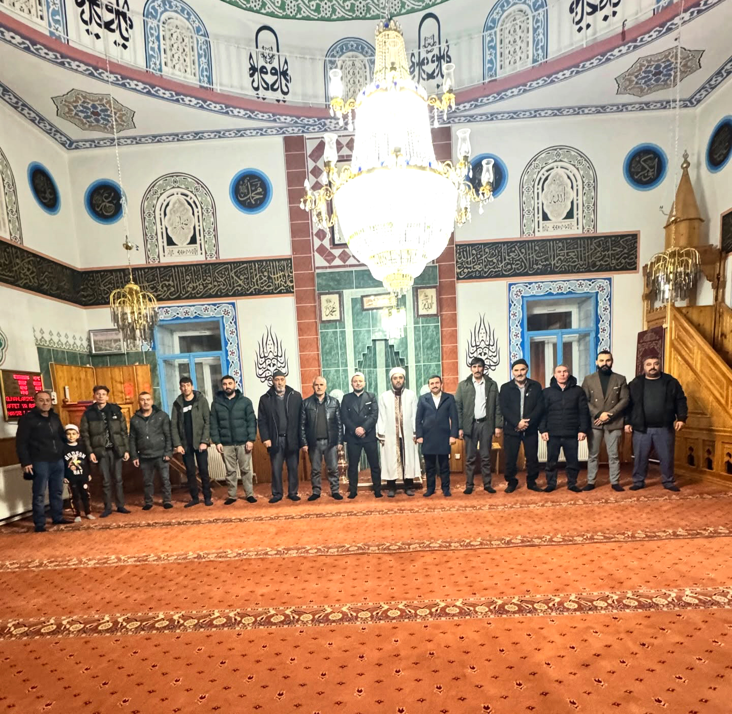 Kelkit Kaymakamı Mahmut Sami Yılmaz, İlçe Müftü Vekili Adem Orak