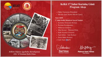 Kelkit’in düşman işgalinden kurtuluşunun 108. yıl dönümü, 17 Şubat’ta düzenlenecek
