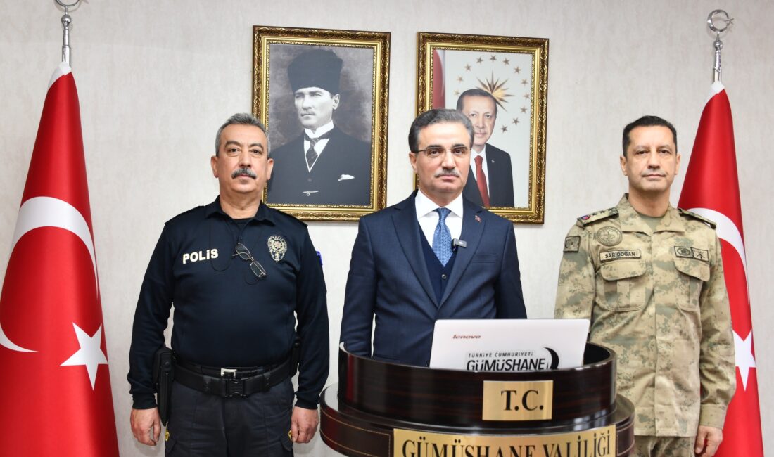 Vali Baruş, ocak ayı asayiş ve güvenlik verilerini açıkladı Gümüşhane Valisi Aydın Baruş, Valiliğin sosyal medya hesaplarından canlı yayımlanan