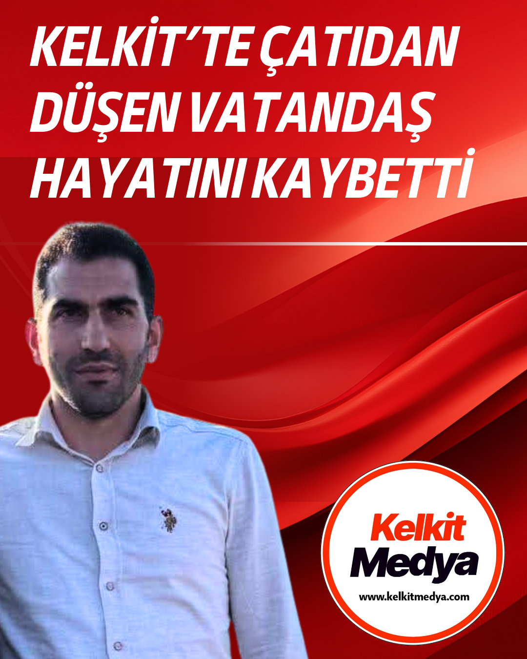 Kelkit ilçesine bağlı Sökmen Köyü’nde meydana gelen üzücü olayda bir