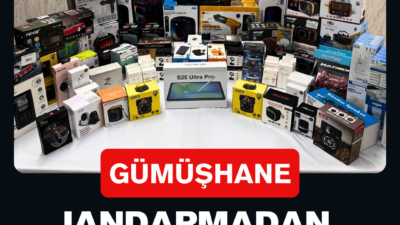 Gümüşhane İl Jandarma Komutanlığı ekiplerince gerçekleştirilen yol kontrolünde piyasa değeri