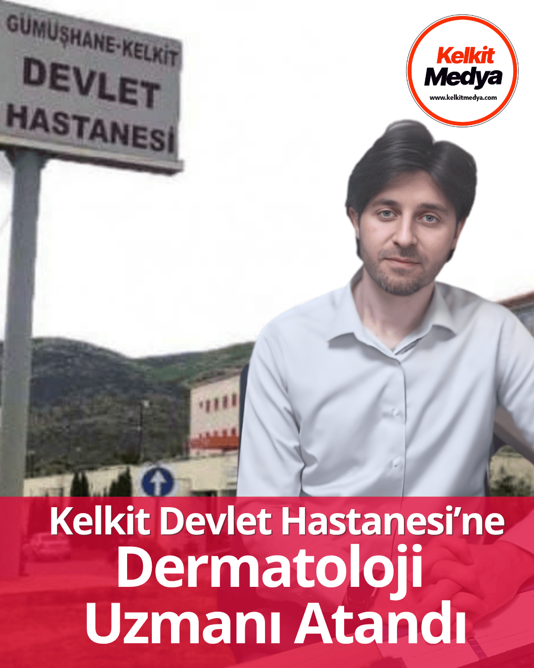 Gümüşhane Kelkit Devlet Hastanesi kadrosu güçlenmeye devam ediyor.