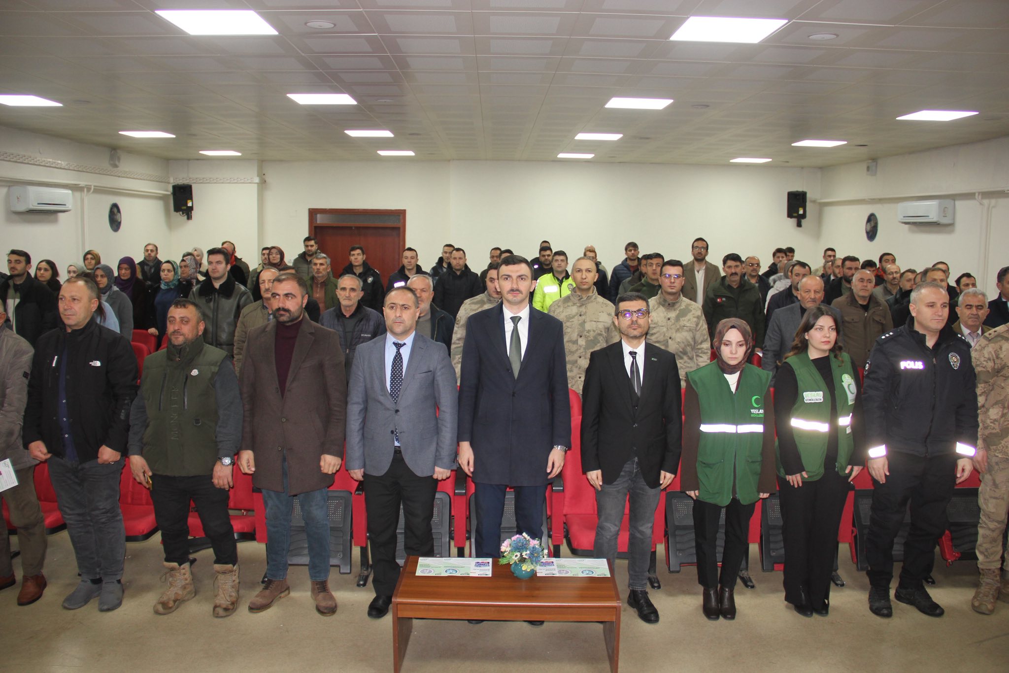 1–7 Mart Yeşilay Haftası etkinlikleri kapsamında, Gümüşhane Yeşilay Şubesi tarafından