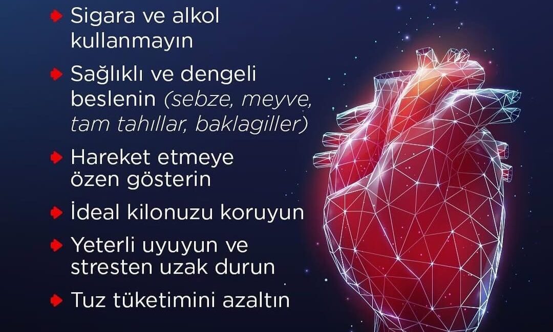 Kelkit İlçe Sağlık Merkezi, 12–18 Nisan Kalp Sağlığı Haftası kapsamında